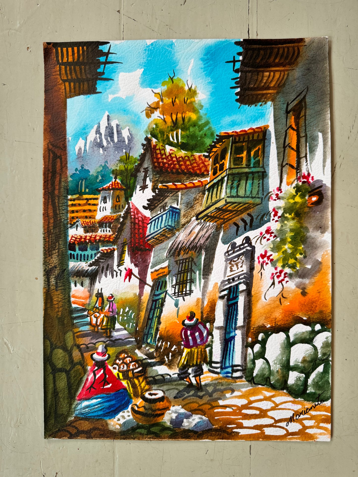 Akvarell original