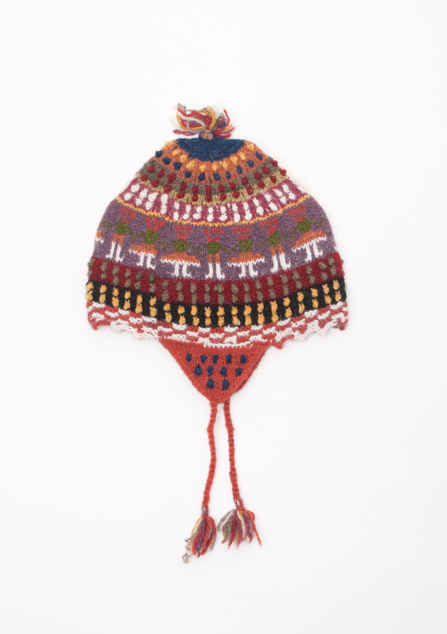 Kids organic wool chullo