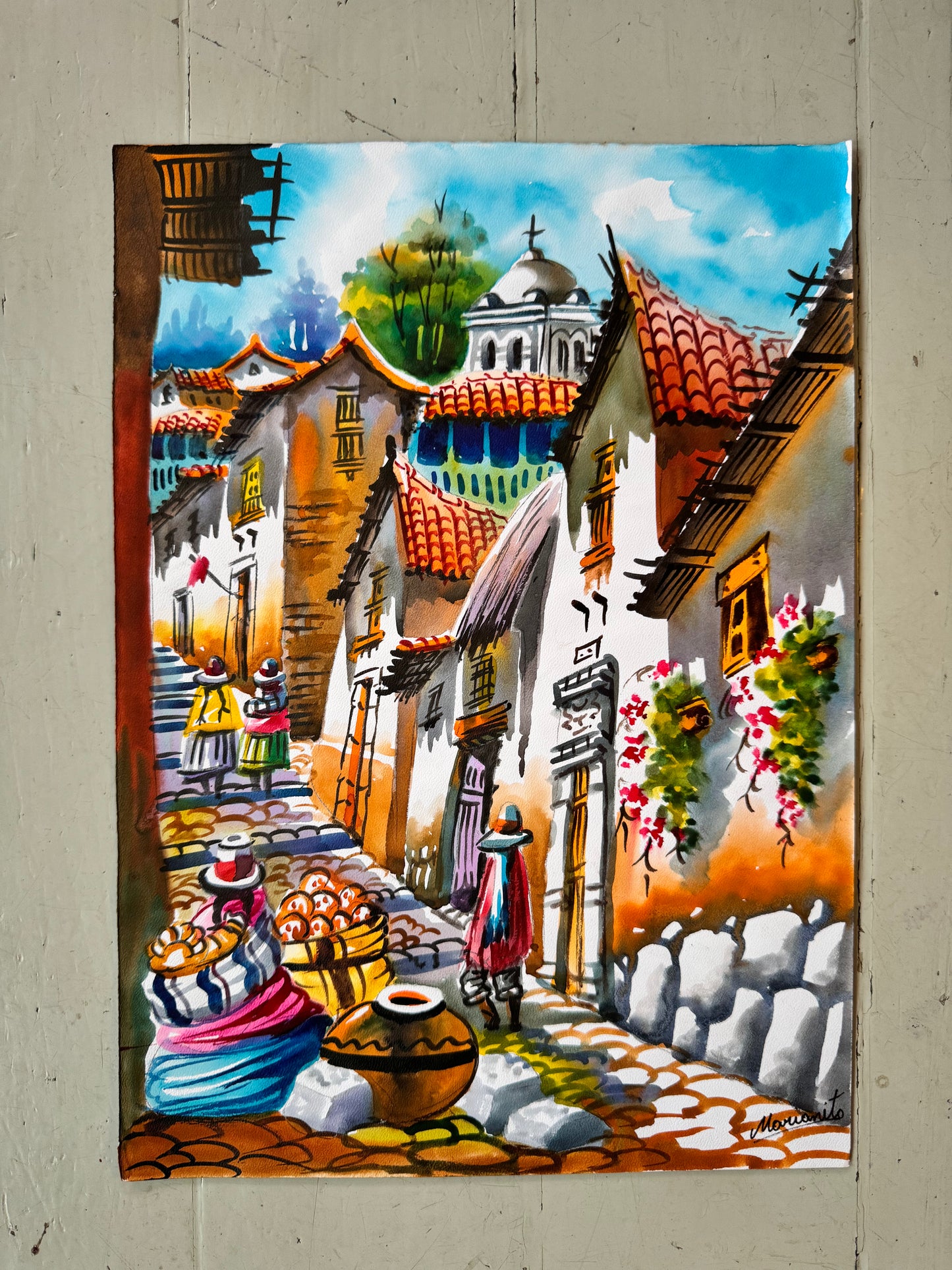 Akvarell original