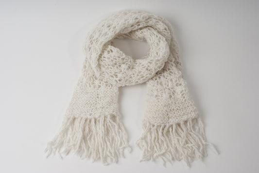 Baby alpaca scarf