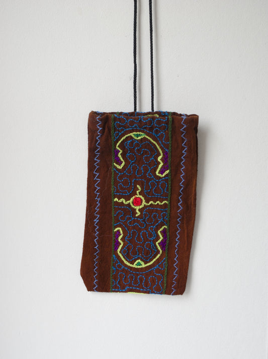 shipibo amulet bag