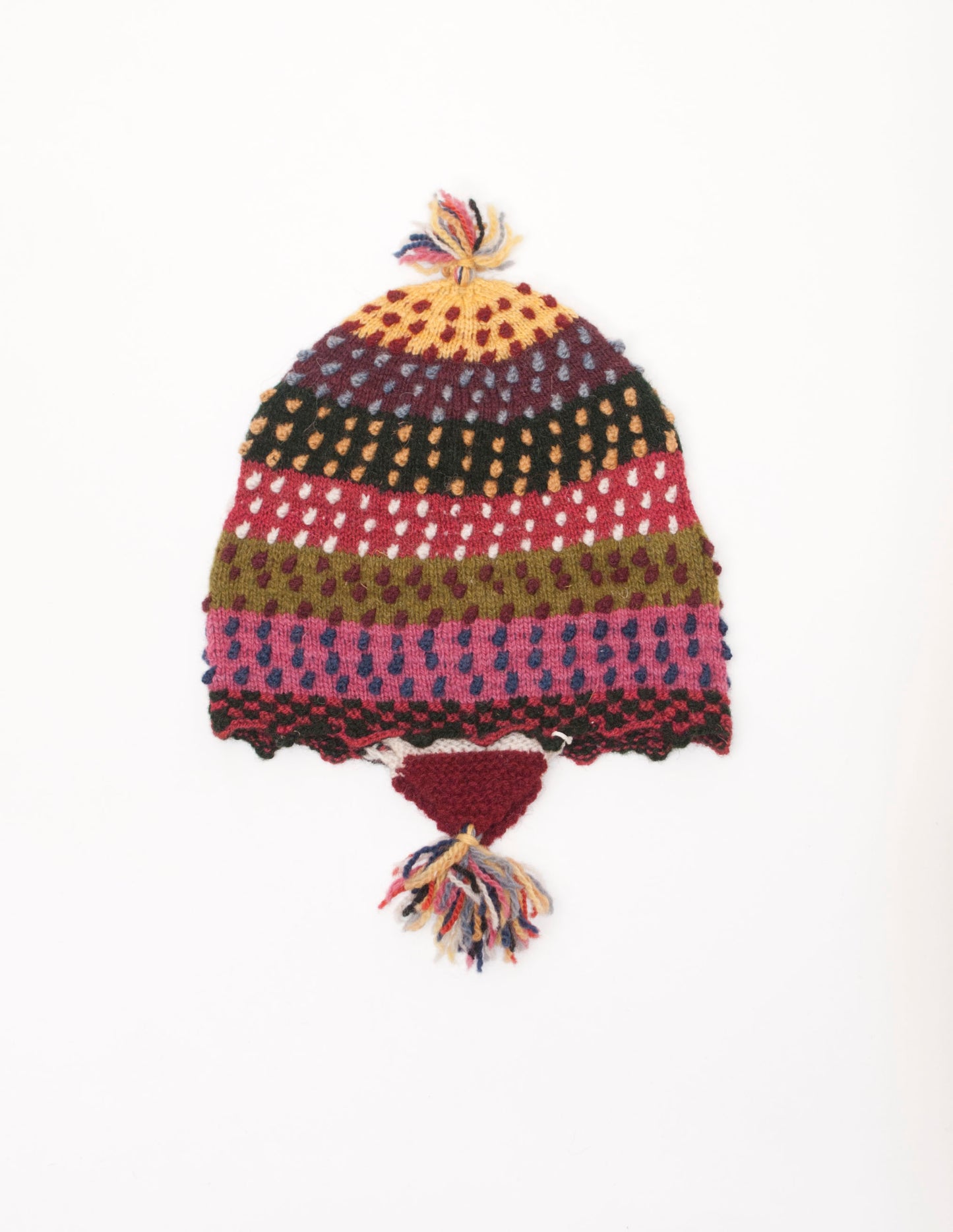 kids organic wool chullo