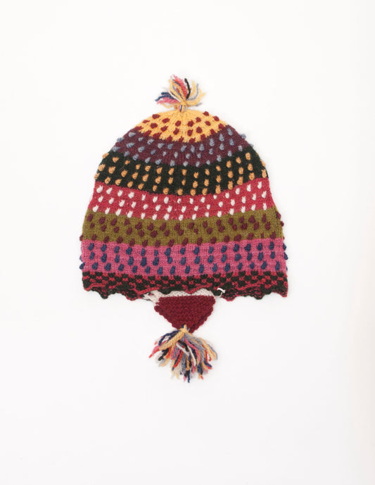 kids organic wool chullo