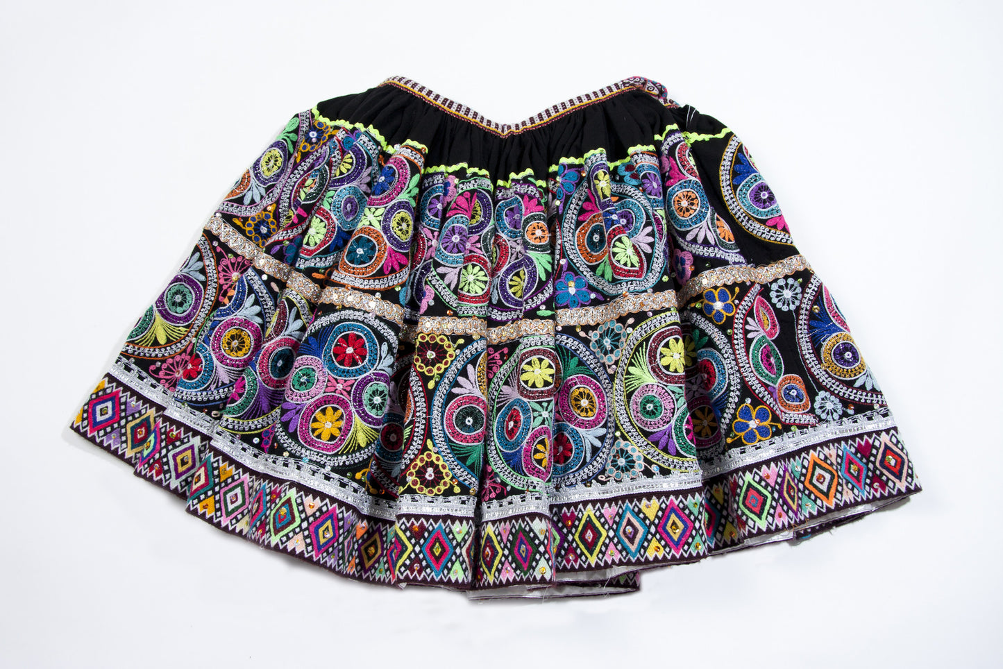 Traditional quechua skirt